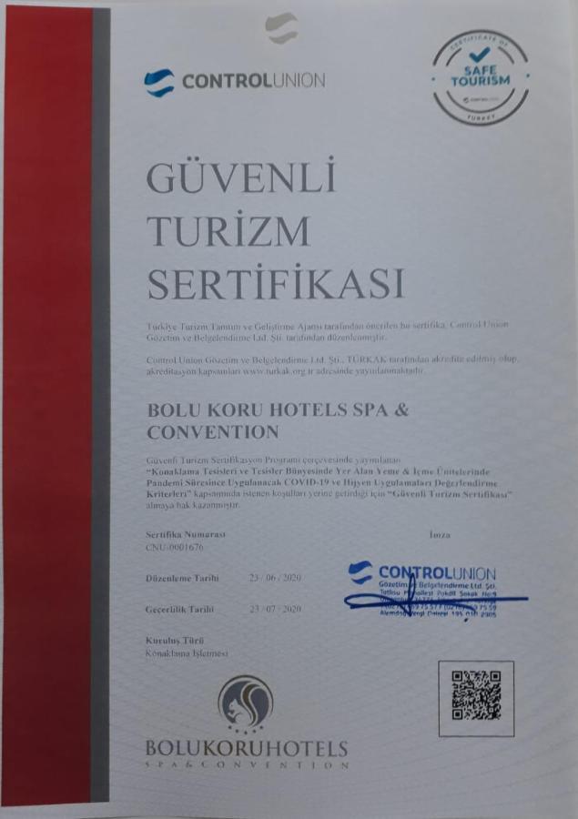 Bolu Koru Hotels Spa & Convention Yolcatı Zewnętrze zdjęcie